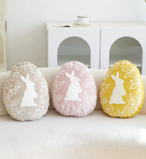 Egg Shaped Easter Cushion