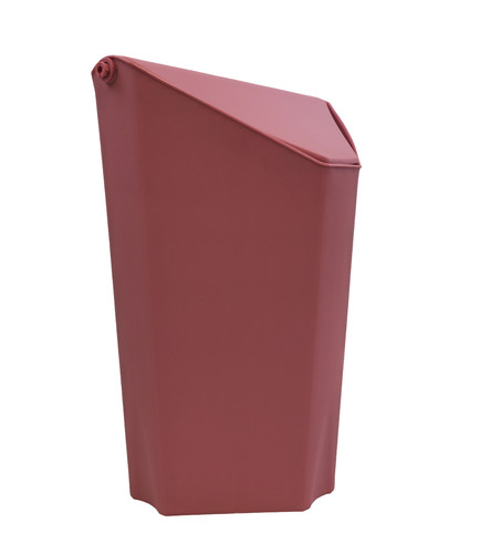 Swing top dustbin with lid - top,