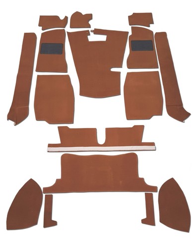 Replacement car carpet set - car,
