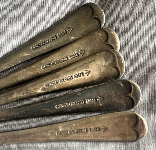 Bros ltd epns spoons - spoons, ww2