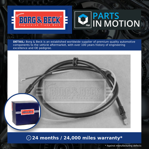 Handbrake cable fits renault - cable,