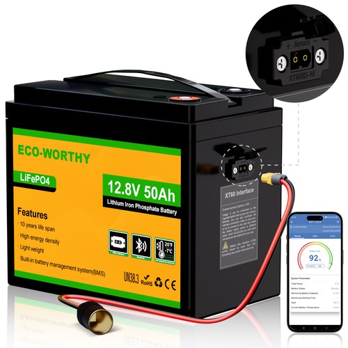 12v 50ah lithium battery - 50ah,