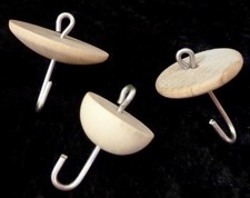 3 x HOOKS for ANTIQUE DOLL