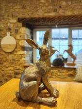 Hare ornament figurine statue - hare,