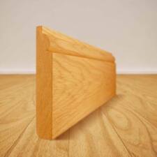 Solid Oak Torus Skirting Board 10 Metre Packs - 4 x Heights Available!