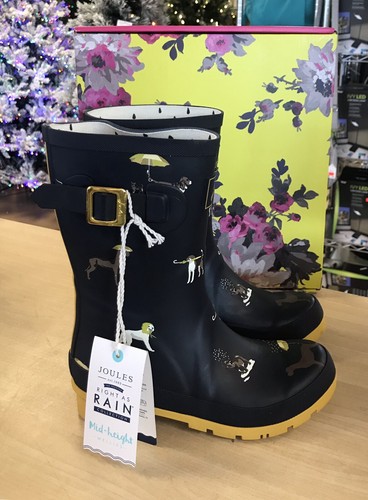 Joules navy rain dogs molly - navy,