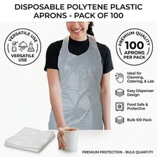Pack of 100 Disposable Apron