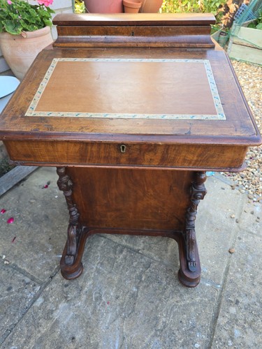 Antique victorian davenport - victorian,