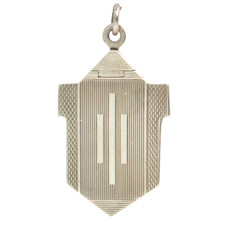 Sterling Silver Art Deco Locket By Herbert Bushell & Son ltd