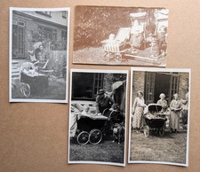 4 OLD VINTAGE PHOTO WOMEN