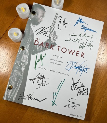 The dark tower - tower, signed-