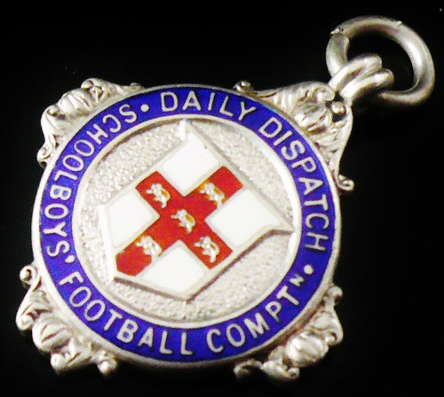 Sterling silver enamel - silver, pocket