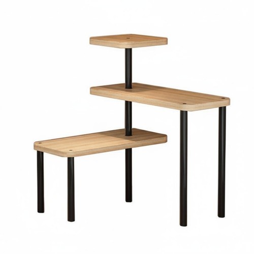 Adjustable corner shelf unit - adjustable,