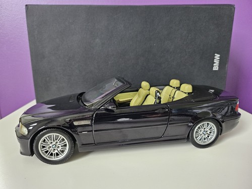 Bmw e46 convertible black - m3,