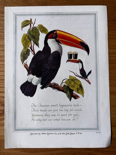 Vintage original toucan - vintage,