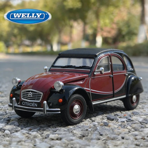 Welly citroen 2cv 6 - welly, 1:24