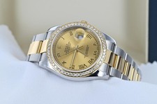 Rolex Datejust Ref 116243 - Steel & Gold - Box & Papers 2014 - Diamond Bezel