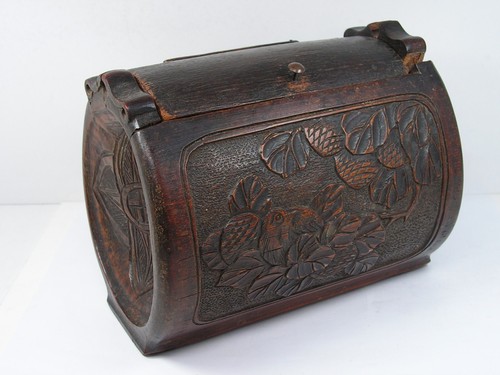 Antique chinese carved bamboo - chinese,