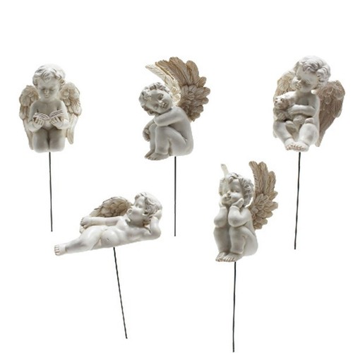 Decorative angel garden stakes - decorative,