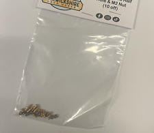 Brass Handrail Knobs - Through