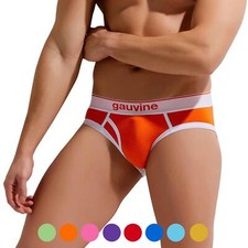 Gauvine Colours of the Planet Brief 2002 mens underwear bikini cotton fly pouch