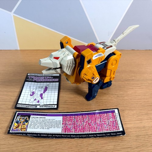 Vintage weirdwolf transformers - vintage,