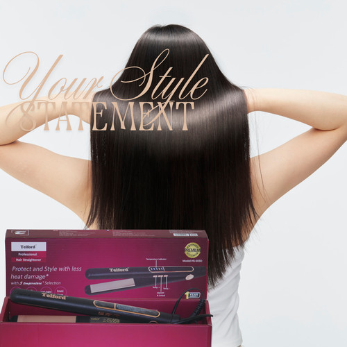 Hair straightener anti frizz - straightener,