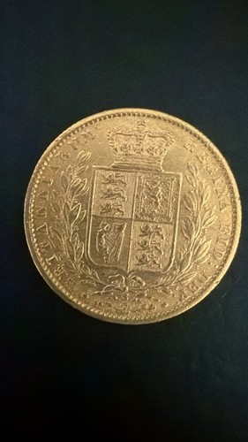 1873 sydney mint - sydney, gold