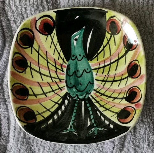 Handpainted mcm pin dish with - mcm,