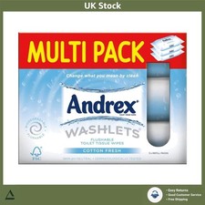 Flushable Toilet Wipes Cotton