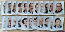 Wills Cigarette Cards Famous