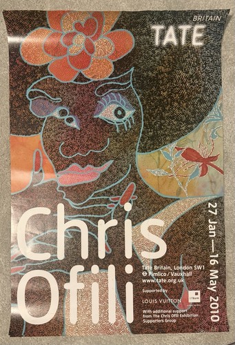 Vintage chris ofili tate - ofili,