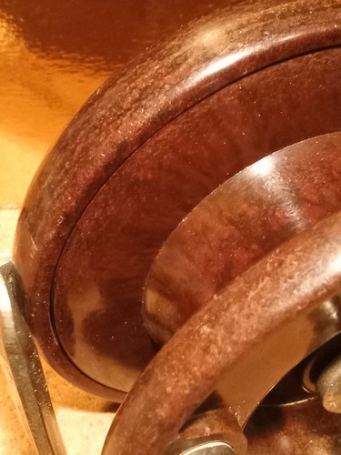 Wood grain bakelite vintage - wood,