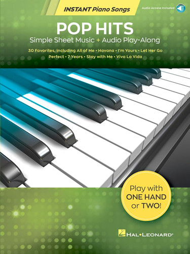 Pop hits instant piano songs - -,