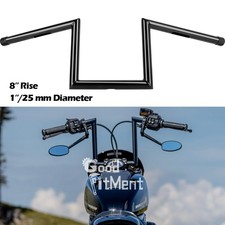 8" Rise 1 Inch Ape Hanger