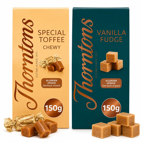 Thorntons vanilla fudge - fudge, &