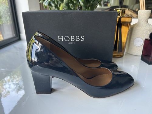 Hobbs navy shoes - navy, patent