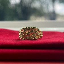 10K Gold Nugget Ring