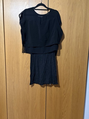Black mesh floaty - black, dress