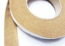 BEIGE Sticky Self-Adhesive Felt Furniture Pad Roll for Hard Surface Strip 1m