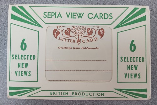 Vintage sepia view - sepia, cards