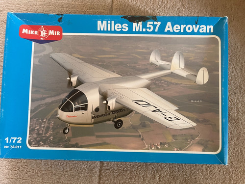 Miles m57 aerovan 72 - aerovan, 1/72