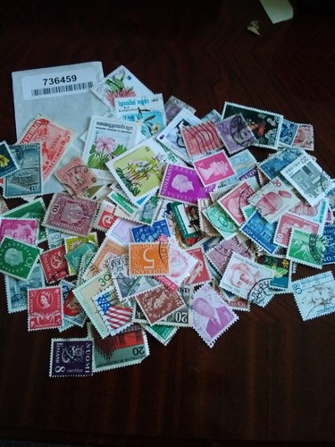 100 stamps for sorting off - 100,