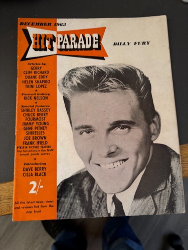 Hit parade magazine dec 1963 - hit,