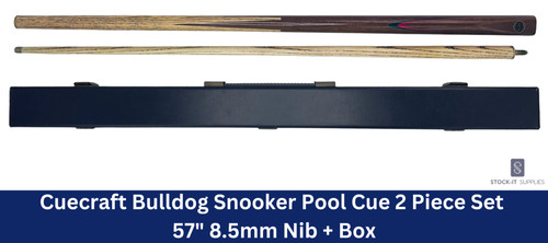 Cuecraft bulldog snooker pool - cuecraft,