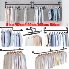 Industrial Pipe Clothing Rack