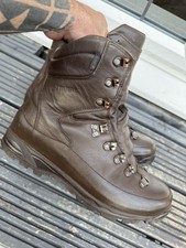 British Army Iturri Goretex Boots - UK 9M - Brown Combat Boots - New Laces #B263
