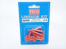 PECO LK-26 Platform Seats Pack Of 12 - OO/HO - New & Sealed (MWTP)