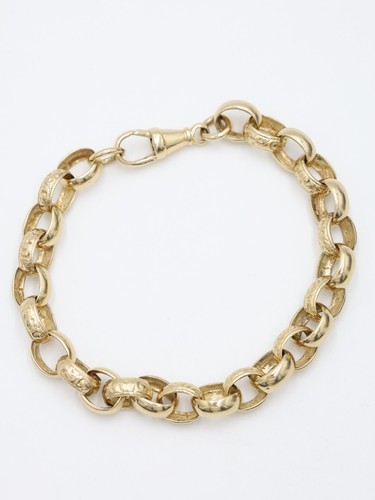 Vintage 9ct yellow solid gold - vintage,