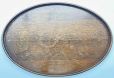 Vintage Large Wooden Oval